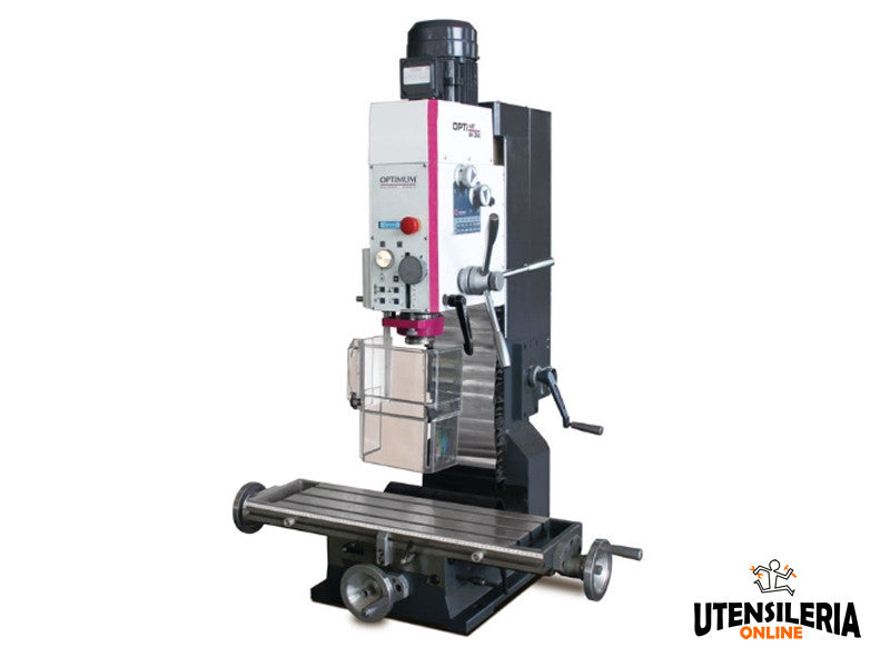 Optimum MH 35V 1,5kW Fräs- und Bohrmaschine mit elektronischer Drehzahlregelung 