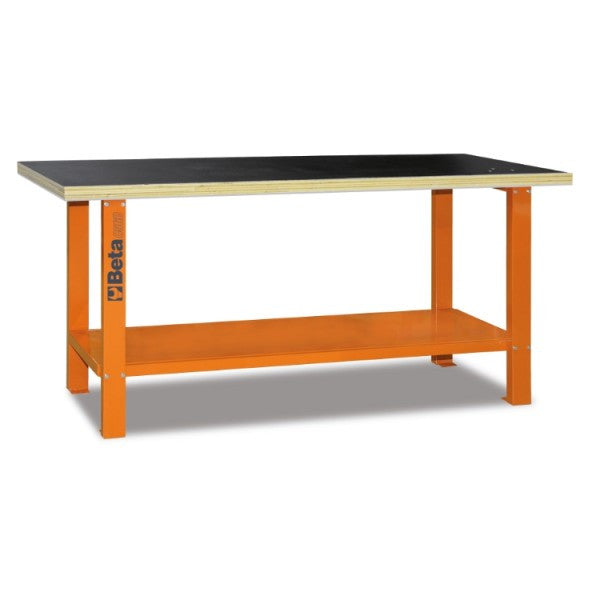 Beta banc de travail C56M gris rouge structure acier 800 kg 3 tiroirs