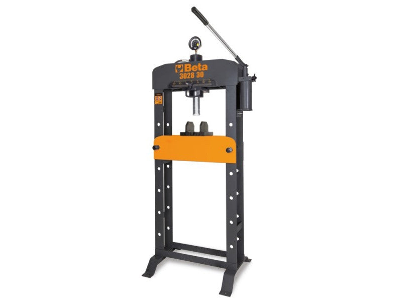 Beta Utensili presse hydraulique 3028 30 capacité 30 tonnes table réglable piston mobile
