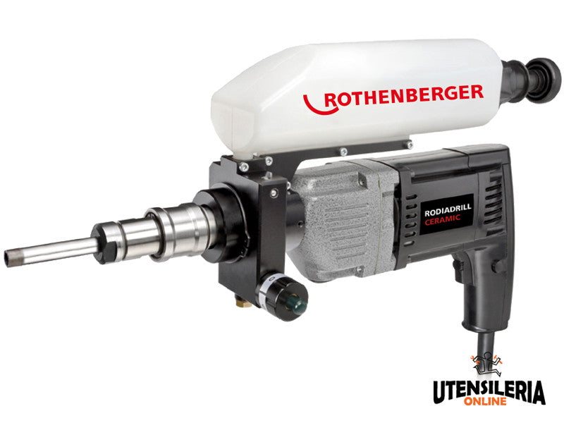 Rothenberger Rodiadrill Ceramic 1150W Carotteuse à Eau + Aqua-Stop Ø6-67mm