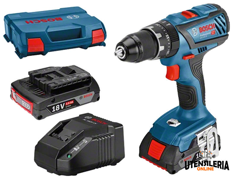 Bosch Professional perceuse à percussion sans fil GSB 18V-28 kit 2 batteries