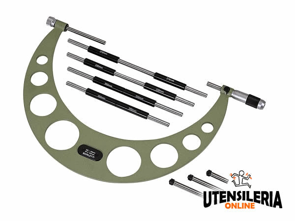 Borletti micromètre centésimal à tiges composables MEAC1W 0-100mm