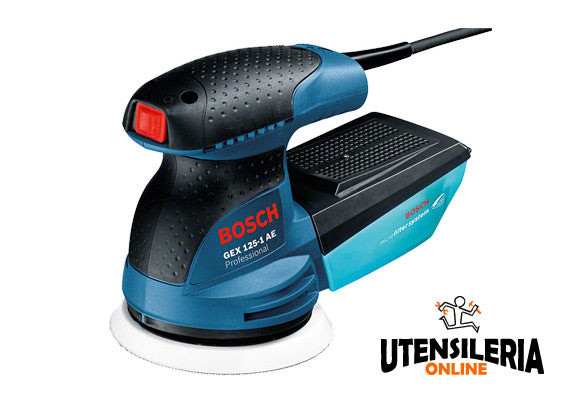 Bosch szlifierka mimośrodowa GEX 125-1 AE 250W tarcza szlifierska 125mm niebieska