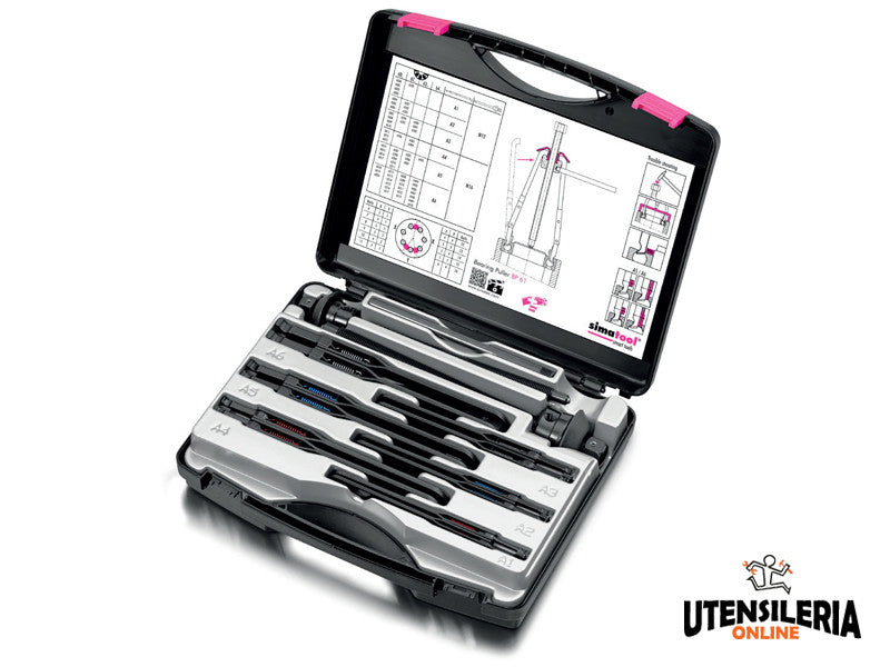 Extracteur de roulements à billes Simatool BP61, 10-100 mm