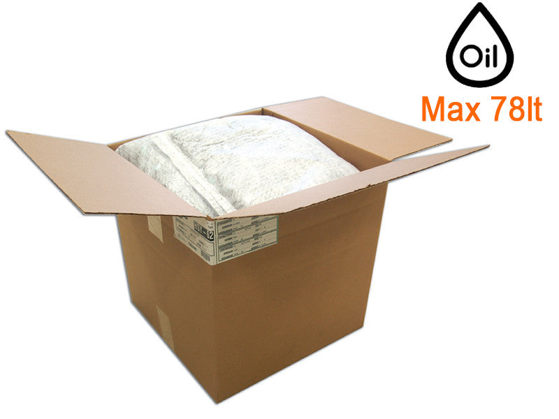 Coussins absorbants Carvel 46x46cm pour substances acides et liquides toxiques (10pcs)
