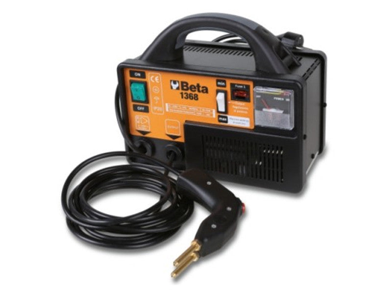 Beta utensili kit réparation plastique 1368 pistolet thermique 2 puissances