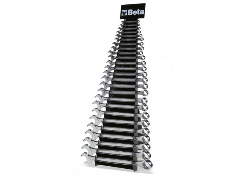 Beta Tools Jeu de 25 Clés Mixtes 6-32mm avec Support Tôle 42NEW/SP25