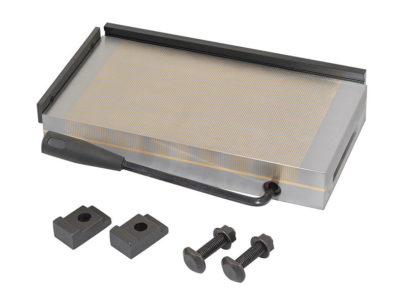 Plateau magnétique permanent Fervi P078/1535 polarité fine, 350x150x48mm