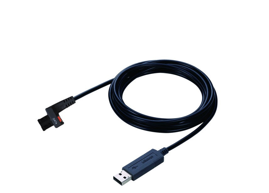 Mitutoyo câble USB Digimatic 06AFM380C droit avec bouton-poussoir Type-C pour calibre Digimatic 2m