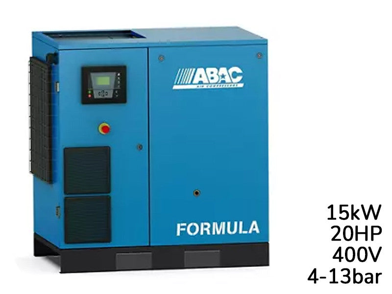 Abac compresseur à vis rotatif Formula I 15X vitesse variable 15 kW 4-13 bar