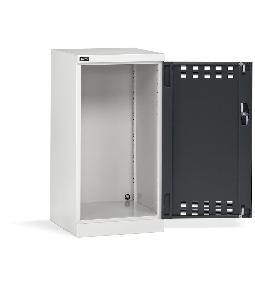 Armoire portes battantes à fentes Fami Perfom 24x27 EH 512x555x1000, charge 800 kg - Bleu RAL 5012