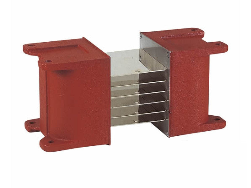 Ltf 227.02 paire de séparateurs magnétiques pour tôles en fer ou en acier entraxe 66.7 mm 92x102x76 mm