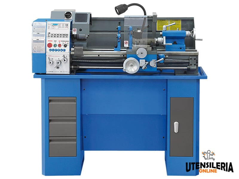Tour parallèle T750I avec variateur et boîte de vitesses 230V 1,1kW