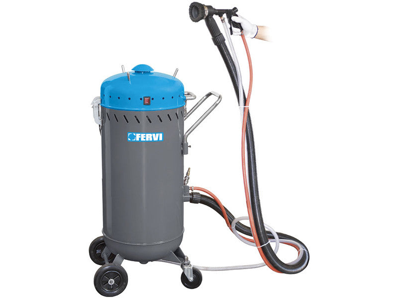 Piaskarka do użytku zewnętrznego Fervi 0462 z odkurzaczem, 230 V, 1,2 kW