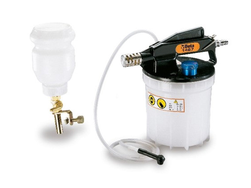 Beta 1467 purgeur de freins pneumatique par dépression 1,5 L 5 à 11,5 bar