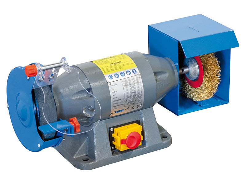 Meuleuse d'établi combinée Fervi 0553 230V 0,52kW, 150mm