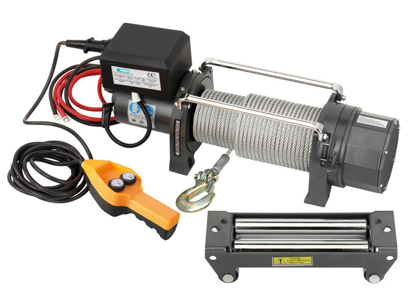 Treuil électrique Fervi 0630/2720 en courant continu 12V 1,3kW