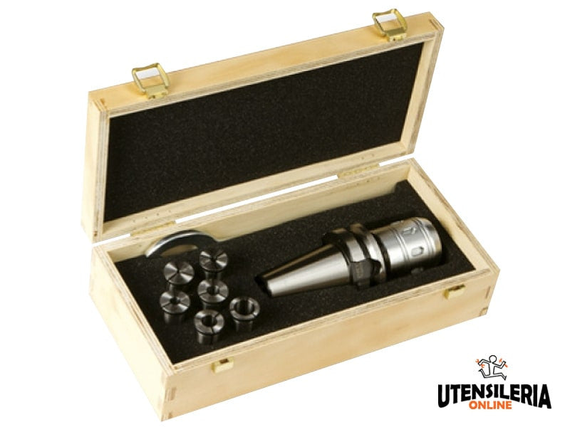 Ltf set mandrin porte-pince à forte serrage DIN 69871 A ISO40 avec pinces ER20FS 4-16 mm