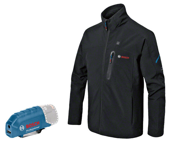 Bosch Veste chauffante GHJ 12+18V Solo Professional Taille M Noir