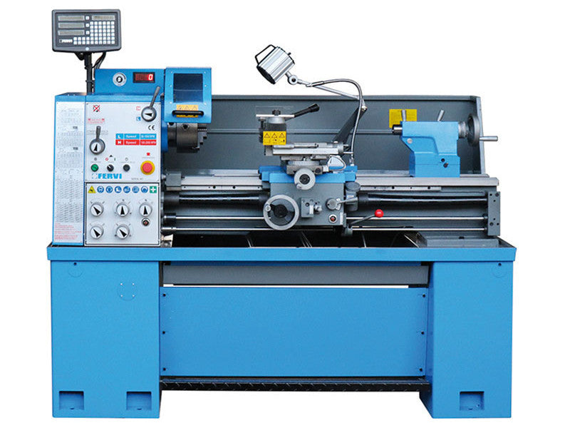 Tour parallèle Fervi T070/400VI3A avec variateur et afficheur – 400V 2,2 kW