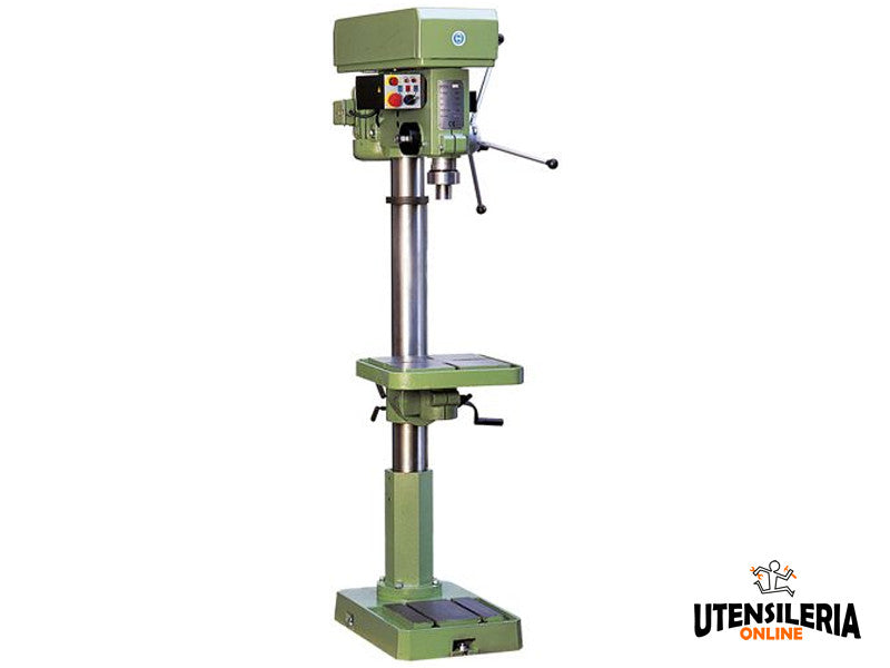 Tischbohrmaschine mit Gewindeschneidvorsatz LTF 2,5 kW 380 V 25 mm Bohrleistung