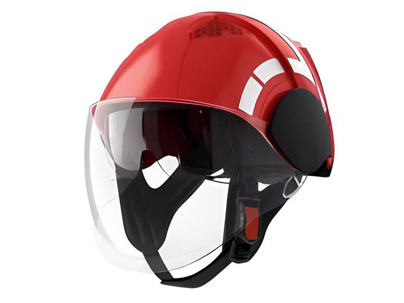 Casque pompiers Carvel avec visière en polycarbonate antirayures anti-buée