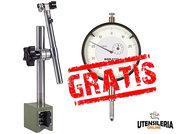 Borletti base magnétique porte-comparateur AC/MGV + comparateur offert