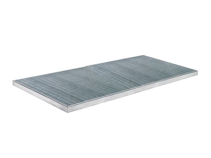 Platforma ociekowa przejezdna Carvel 1010x2015mm, stal ocynkowana, pojemność 50 litrów