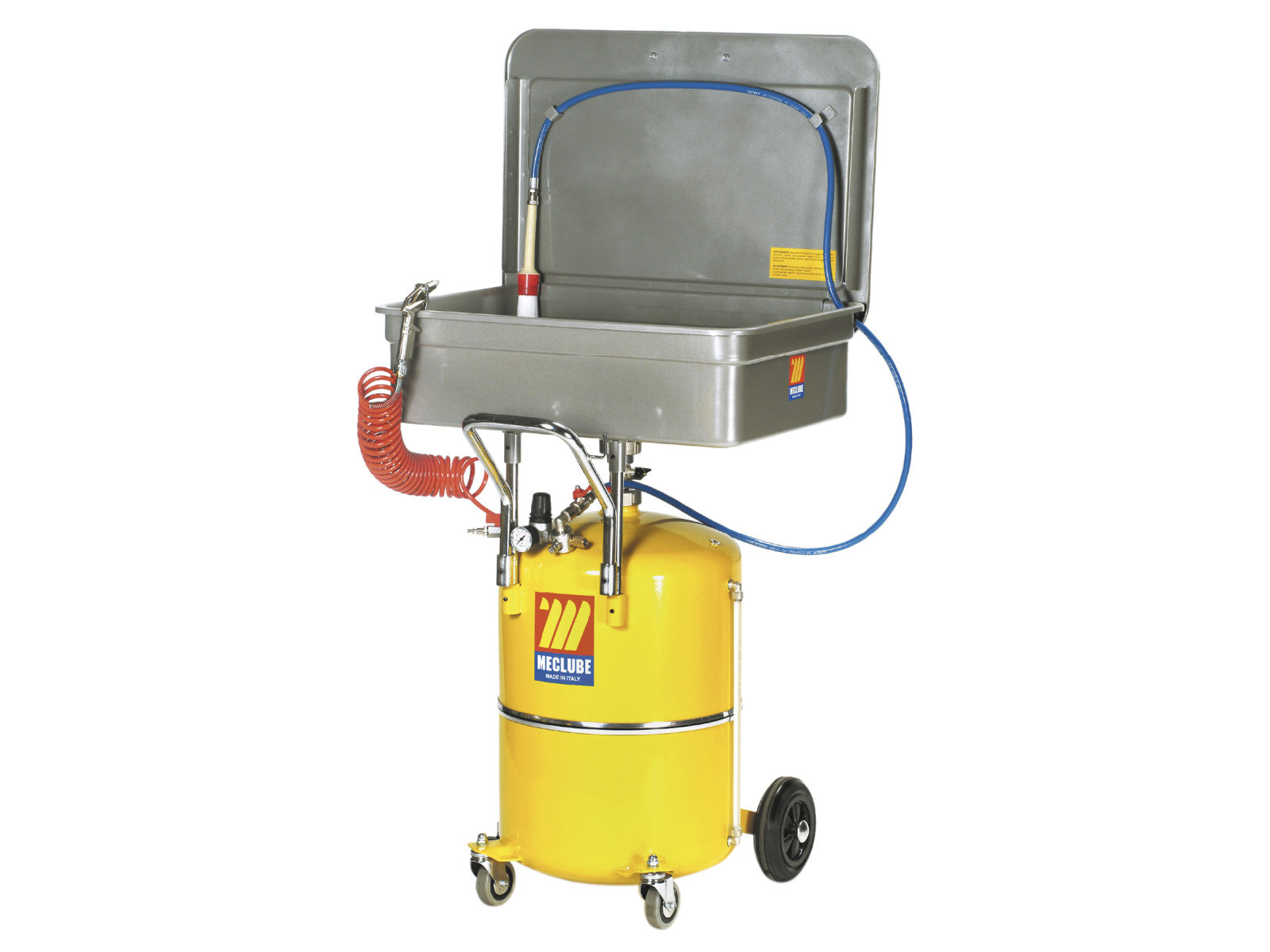 Meclube vasque de lavage 65 litres avec réservoir carrellato et couvercle amovible