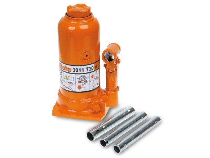 Cric hydraulique à bouteille Beta 3011/T20 hauteur 521mm capacité 20 t