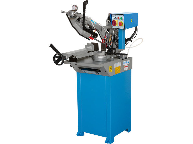 Scie à ruban Fervi 0692/230V avec descente manuelle et hydraulique 0,75kW