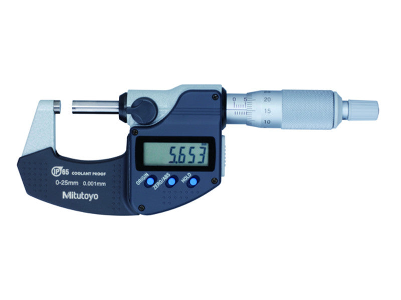 Mitutoyo micromètre numérique 293-230-30 Digimatic 0-25 mm 0,001 mm IP65 sortie de données