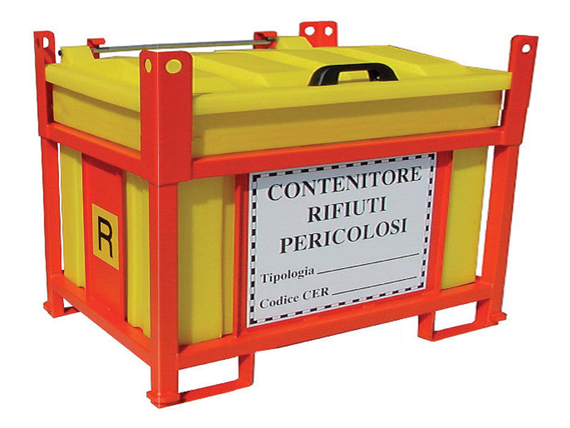 Carvel PP-Behälter 1350x1170x1040mm stapelbar für gefährliche Abfälle 850l