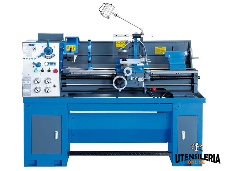 Tour parallèle T999/230V avec boîte à engrenages 230V 1,8kW