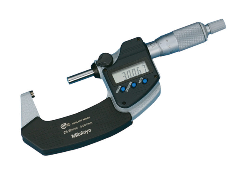 Mitutoyo micromètre numérique Digimatic IP65 25-50 mm sans sortie de données