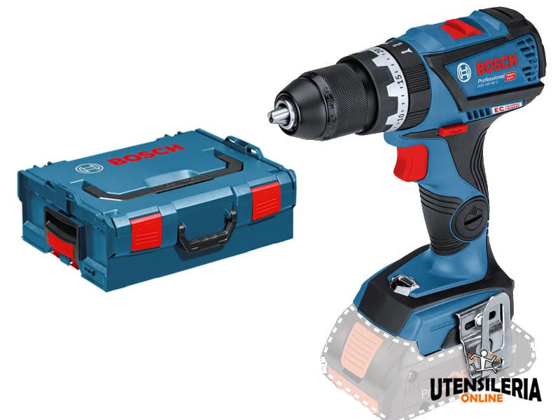 Wiertarko-wkrętarka udarowa akumulatorowa Bosch Professional GSB 18V-60 C L-BOXX