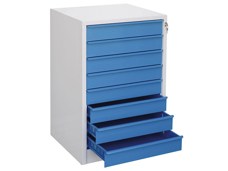 Caisson à outils Fervi C800 à 8 tiroirs, 630x550x930 mm