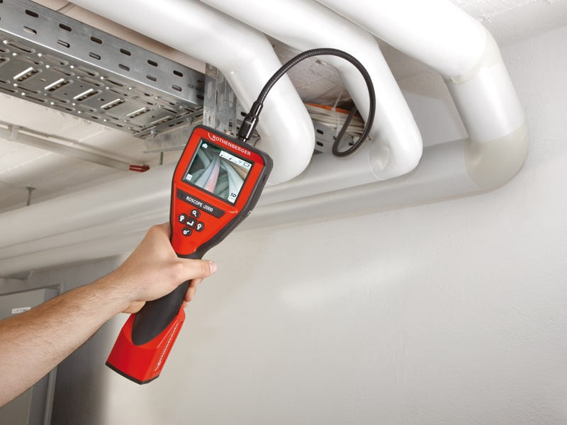 Rothenberger Roscope i2000 Caméra d'inspection vidéo avec câble flexible 16m