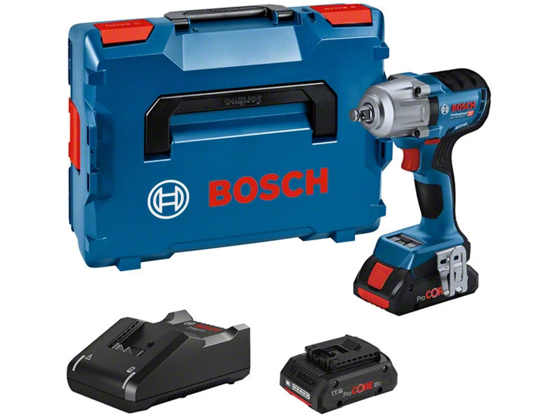 Bosch Professional boulonneuse à chocs sans fil GDS 18V-450 HC 450 Nm 2x 4.0Ah