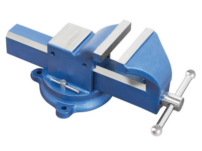 Imadło stołowe obrotowe stalowe Fervi 0036/150G szczęki 150mm rozstaw 190mm