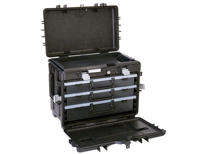 GT Line All-in-One AI1XB 2LR Werkzeugwagen mit 3 leeren Organizerfächern 