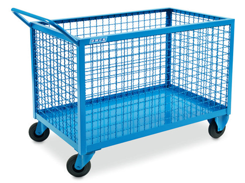 Transportwagen mit Gitterseiten Omcn 211 1000x600x850mm Tragfähigkeit 250Kg
