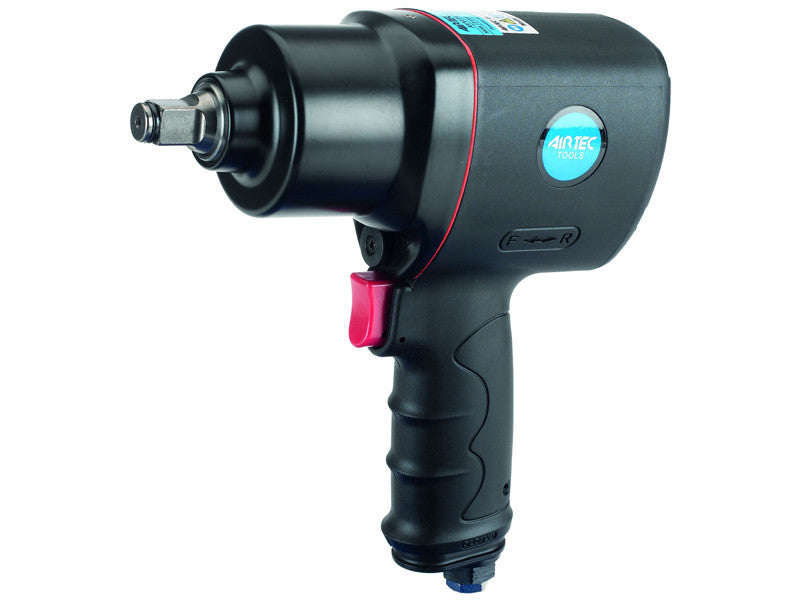 Airtec clé à chocs pneumatique 315 à double masse battante carré 1/2", 1 112 Nm
