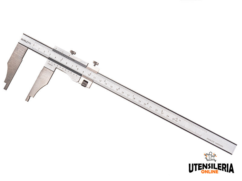 Suwmiarka Borletti 1/50 mm z obniżoną podziałką CNE30 300 mm