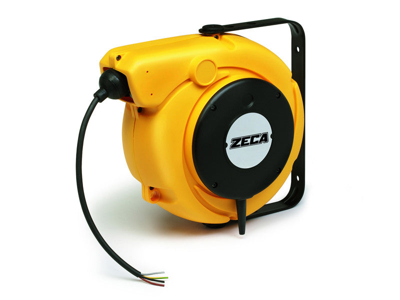 Zeca 5828/XF Kabeltrommel, 1 mm² PVC-Kabel, 0,9 kW, 230 V, 14 Meter 