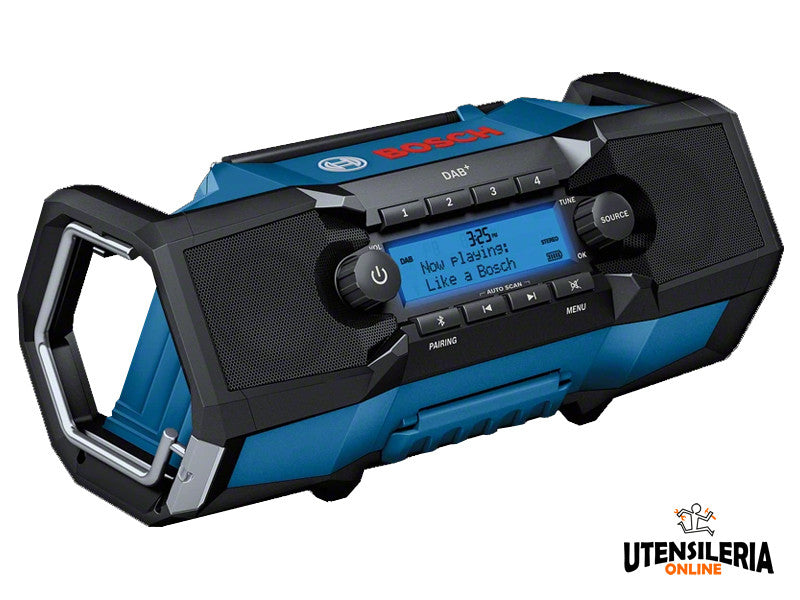 Bosch radio de chantier GPB 18V-2 SC Professional 15W DAB+ FM Bluetooth
