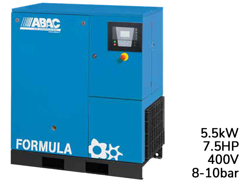 Abac compresseur rotatif à vis Formula 5,5kW vitesse fixe 8-10 bar