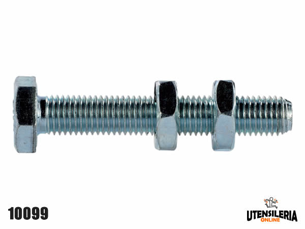 Speedy Block Sechskant-Schraubenkopf Modell 10099 mit zwei Muttern