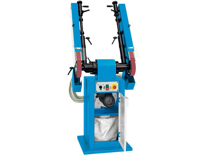 Aceti Ponceuse à bande double télescopique ART.29 1,9kW bleu vif 50x2000-2500mm