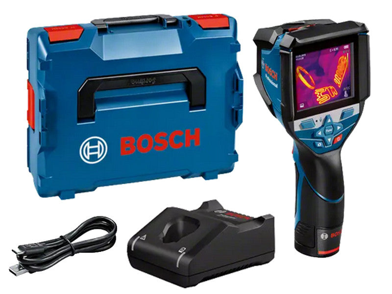 Bosch Caméra thermique GTC 600 C Professionnelle 256x192px -20°C +600°C Kit